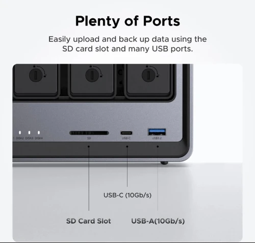 UGREEN NASync DXP4800 4‑Bay NAS Storage System