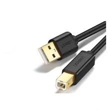 UGREEN USB 2.0 Type-A Male to Type-B Male Printer Cable 1.5m – Gold-Plated